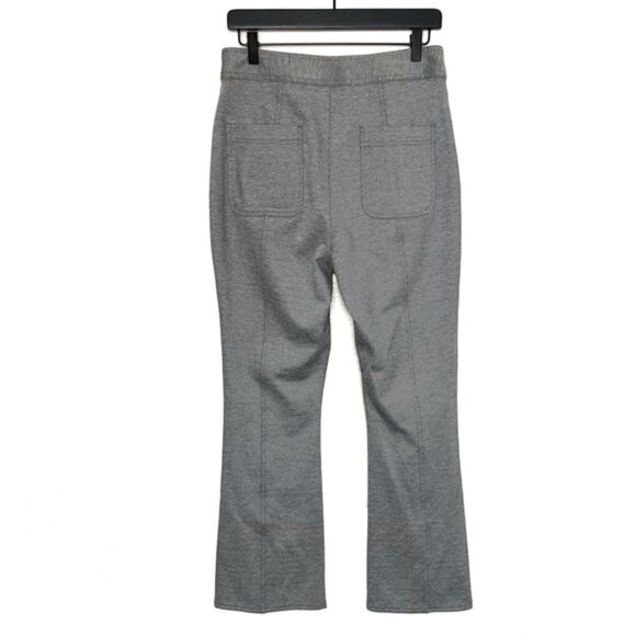 Maeve Gray Seamed Flare Pants - Picture 8 of 13